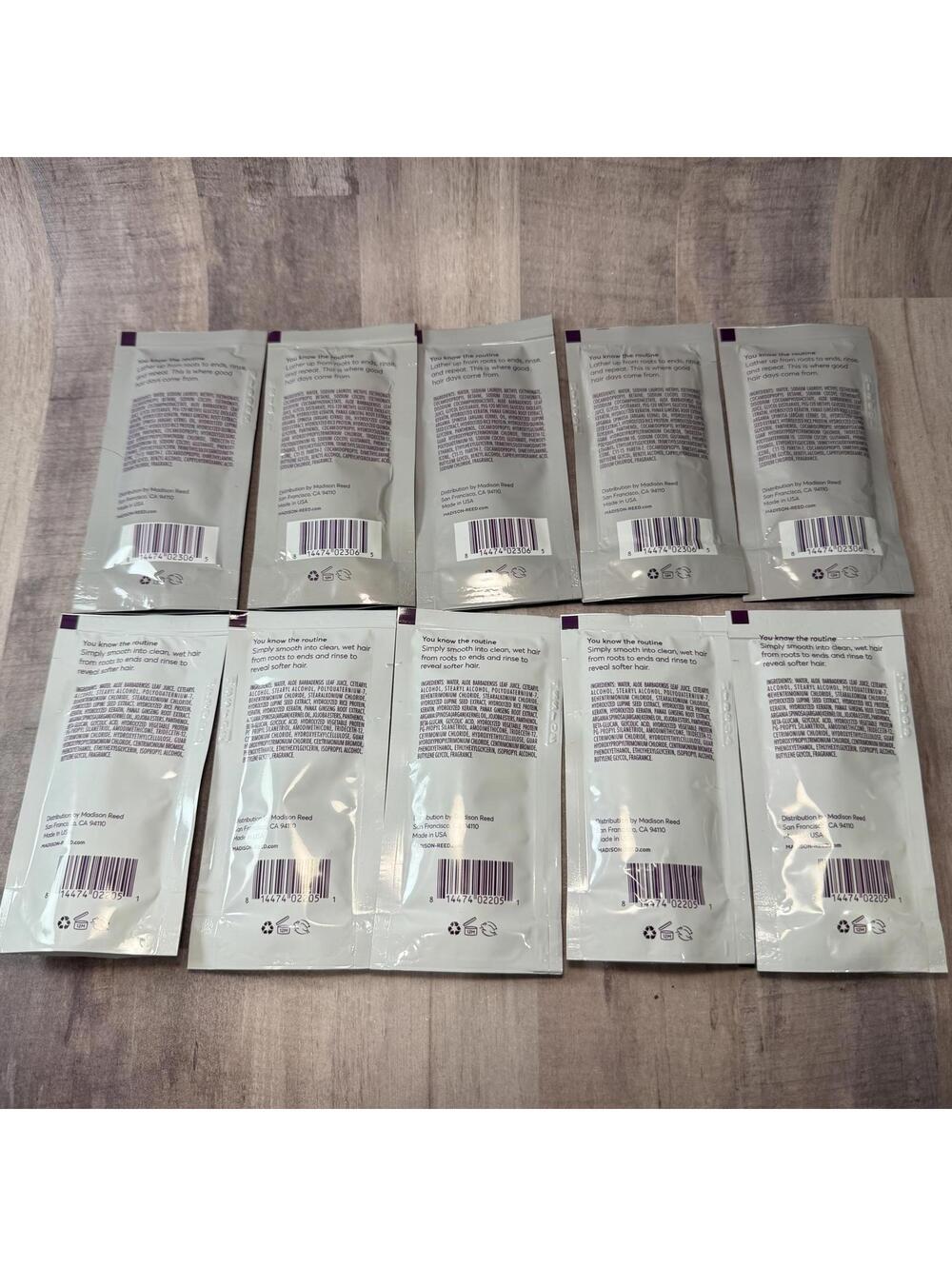 10x Madison Reed Color Protecting Shampoo & Conditioner 0.5 oz Samples 5 Each - Picture 2 of 6